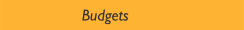       Budgets